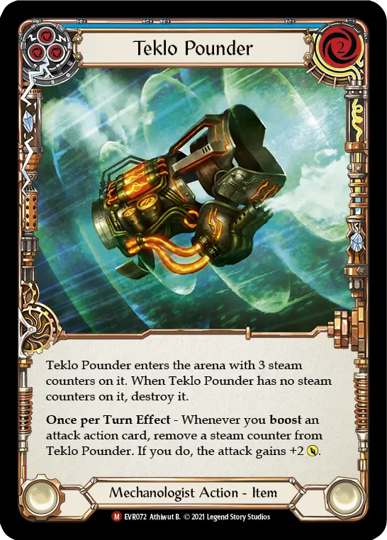 Teklo Pounder — Rainbow Foil
