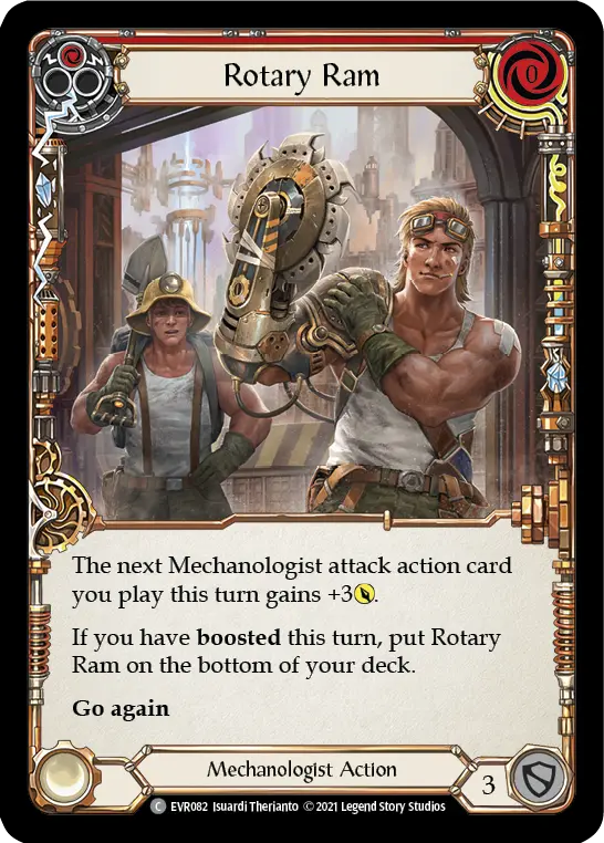 Rotary Ram — Rainbow Foil