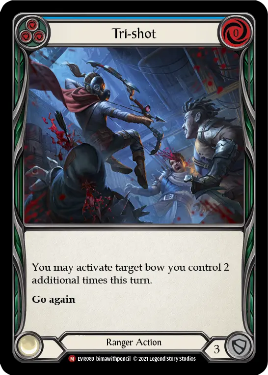 Tri-shot — Rainbow Foil
