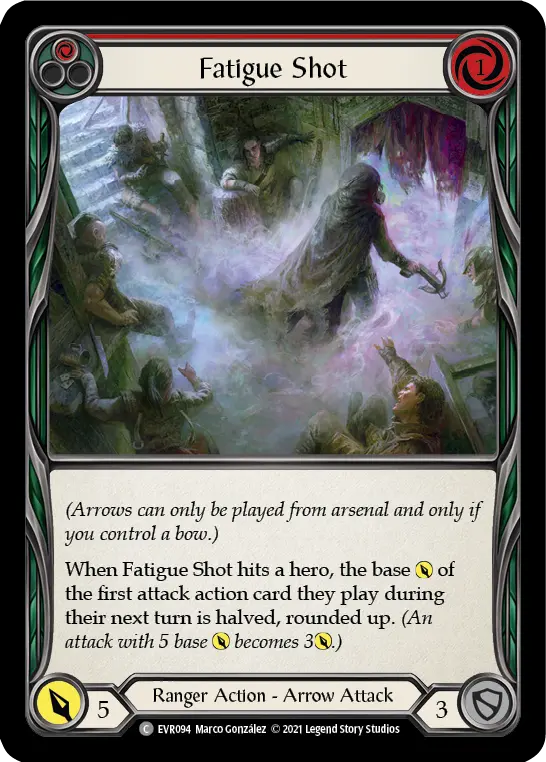 Fatigue Shot — Rainbow Foil