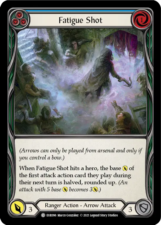 Fatigue Shot — Rainbow Foil