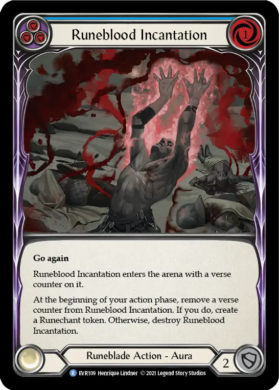 Runeblood Incantation — Rainbow Foil