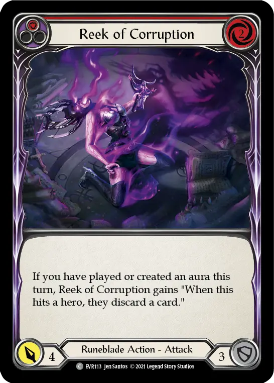 Reek of Corruption — Rainbow Foil