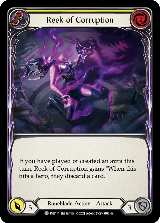 Reek of Corruption — Rainbow Foil