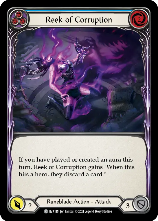 Reek of Corruption — Rainbow Foil