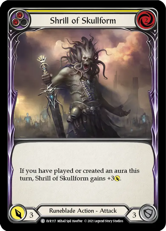 Shrill of Skullform — Rainbow Foil