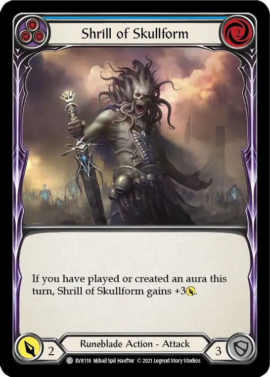 Shrill of Skullform — Rainbow Foil