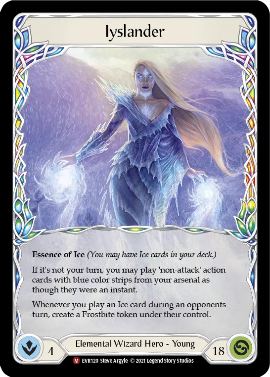 Iyslander — Extended Art — Rainbow Foil
