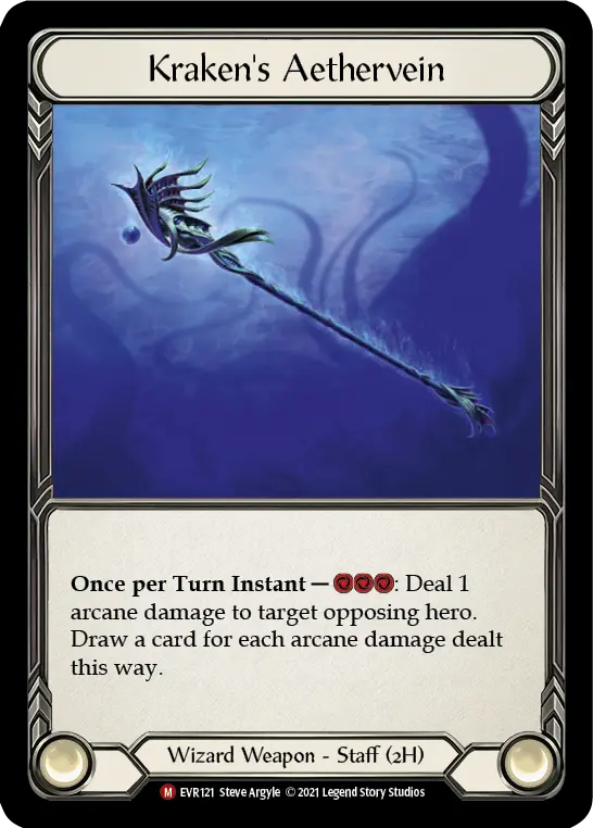 Kraken's Aethervein — Cold Foil