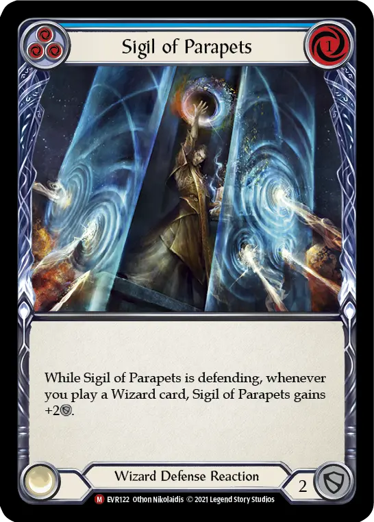 Sigil of Parapets — Rainbow Foil