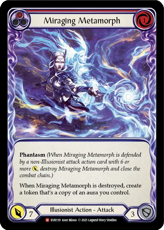 Miraging Metamorph — Rainbow Foil