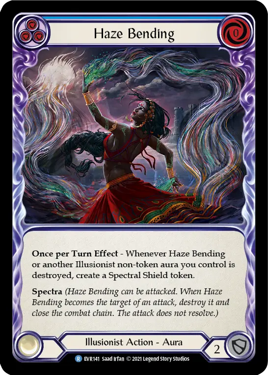 Haze Bending — Rainbow Foil