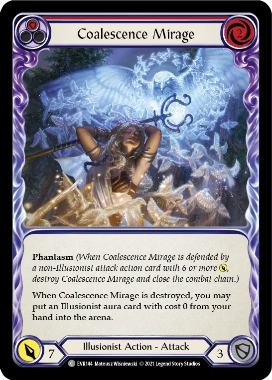 Coalescence Mirage — Rainbow Foil