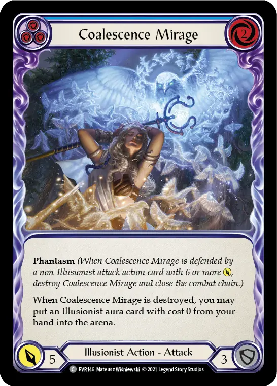 Coalescence Mirage — Rainbow Foil
