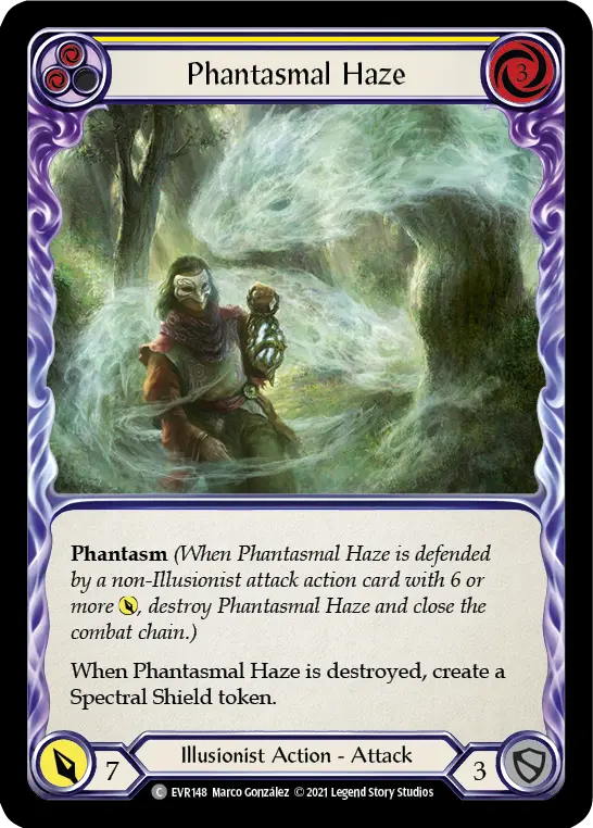Phantasmal Haze — Rainbow Foil