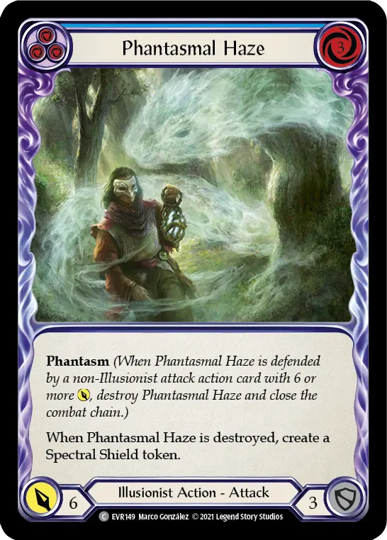 Phantasmal Haze — Rainbow Foil