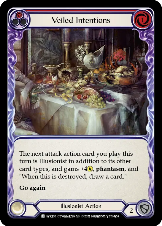 Veiled Intentions — Rainbow Foil