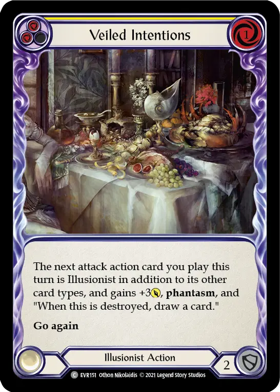 Veiled Intentions — Rainbow Foil