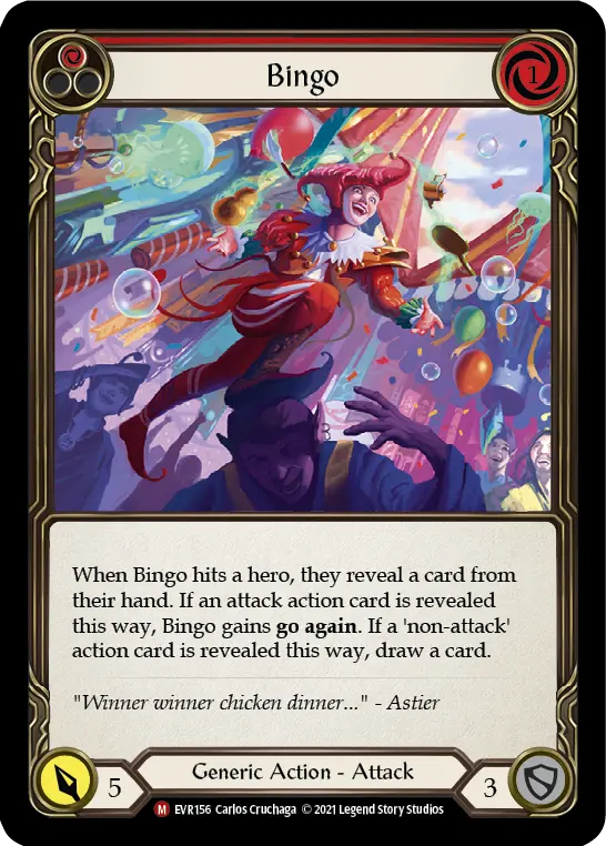 Bingo — Rainbow Foil