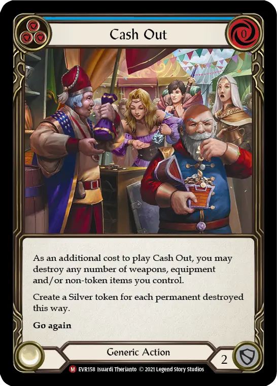 Cash Out — Rainbow Foil