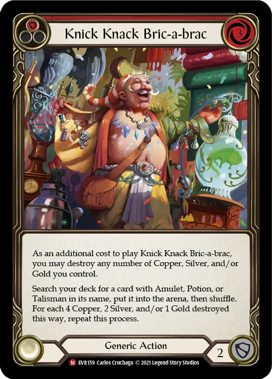 Knick Knack Bric-a-brac — Rainbow Foil