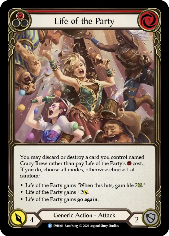 Life of the Party — Rainbow Foil
