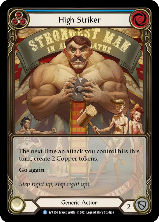High Striker — Extended Art — Rainbow Foil