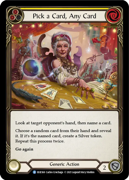 Pick a Card, Any Card — Rainbow Foil