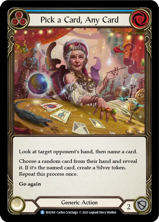 Pick a Card, Any Card — Rainbow Foil