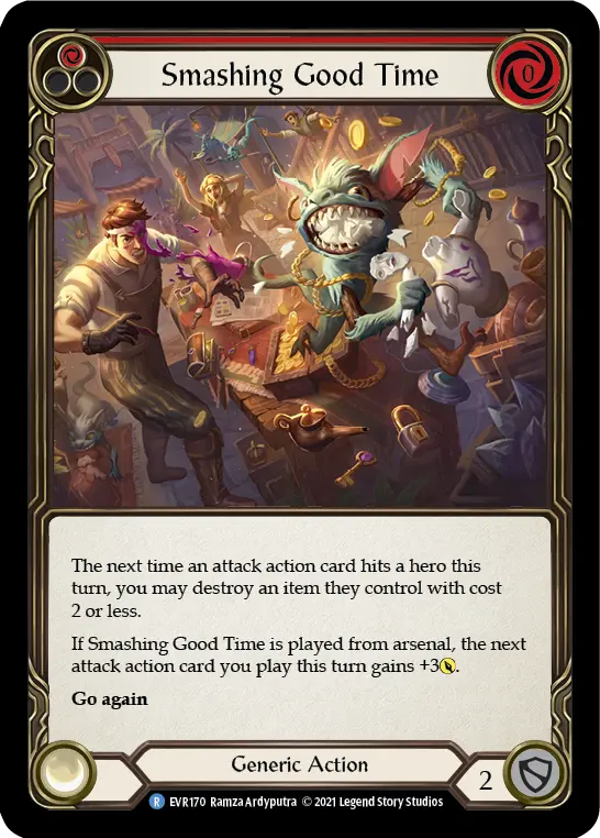 Smashing Good Time — Rainbow Foil