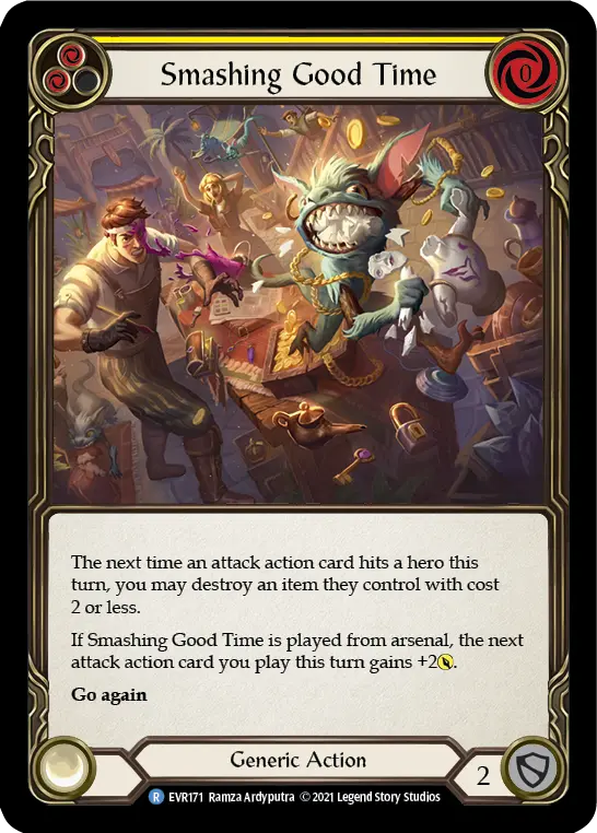 Smashing Good Time — Rainbow Foil