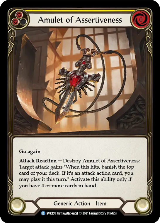 Amulet of Assertiveness — Cold Foil