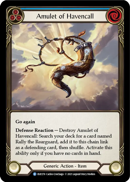 Amulet of Havencall — Cold Foil