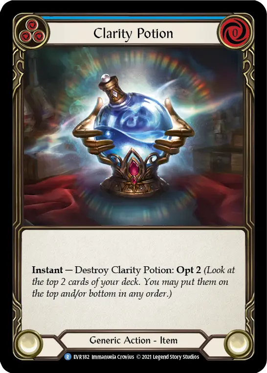 Clarity Potion — Cold Foil