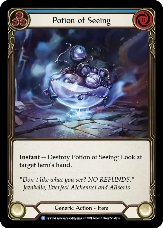 Potion of Seeing — Cold Foil