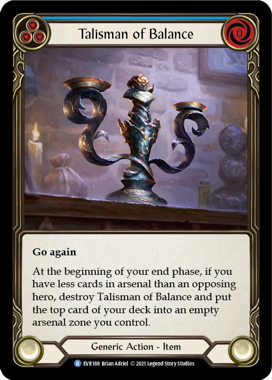 Talisman of Balance — Cold Foil