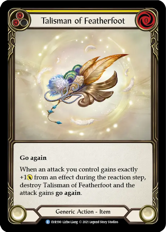 Talisman of Featherfoot — Cold Foil