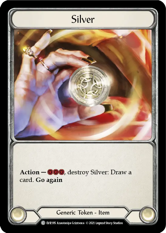 Silver — Rainbow Foil
