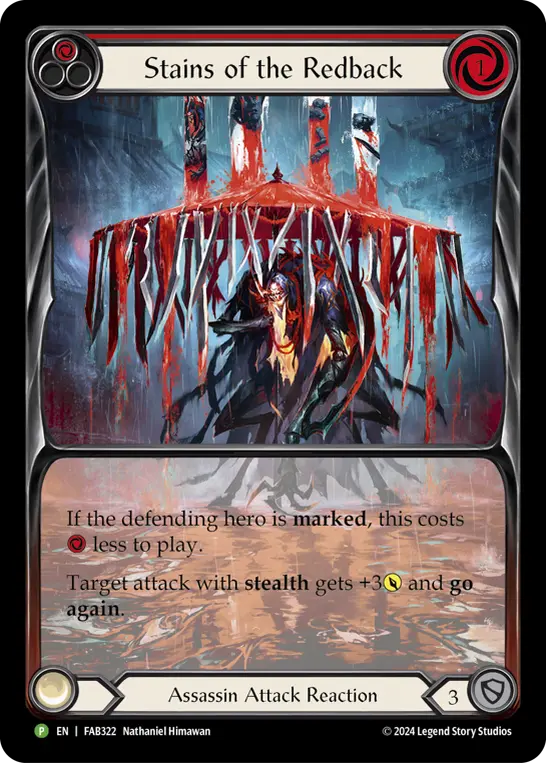 Stains of the Redback