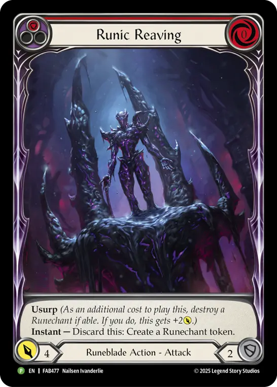 Runic Reaving (Red) [RF]