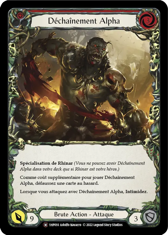 Alpha Rampage — 1HP