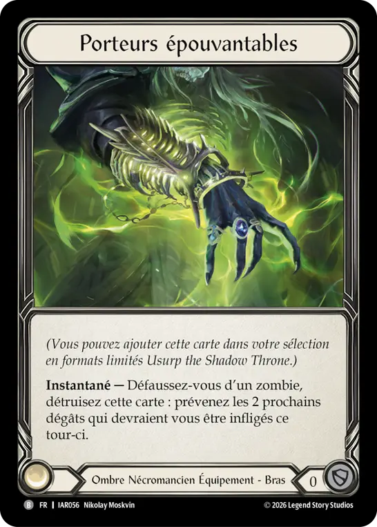 Appalling Bearers — Usurp the Shadow Throne