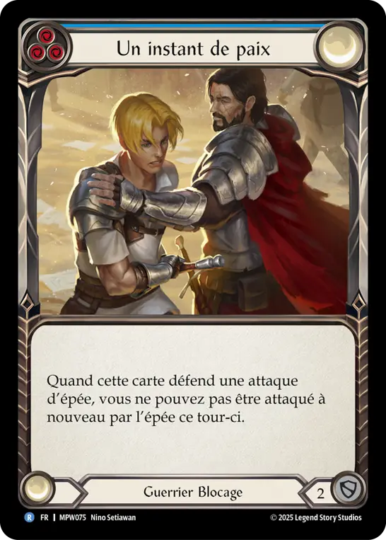 A Moment's Peace — Mastery Pack Warrior