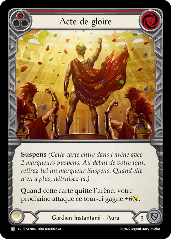 Act of Glory — SLY