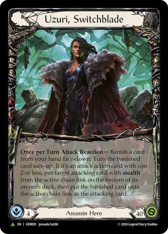Uzuri, Switchblade