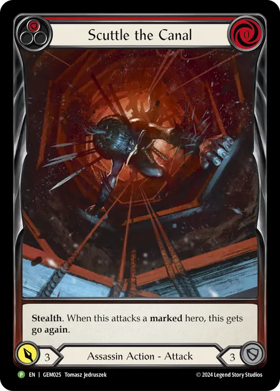 Scuttle the Canal — Rainbow Foil