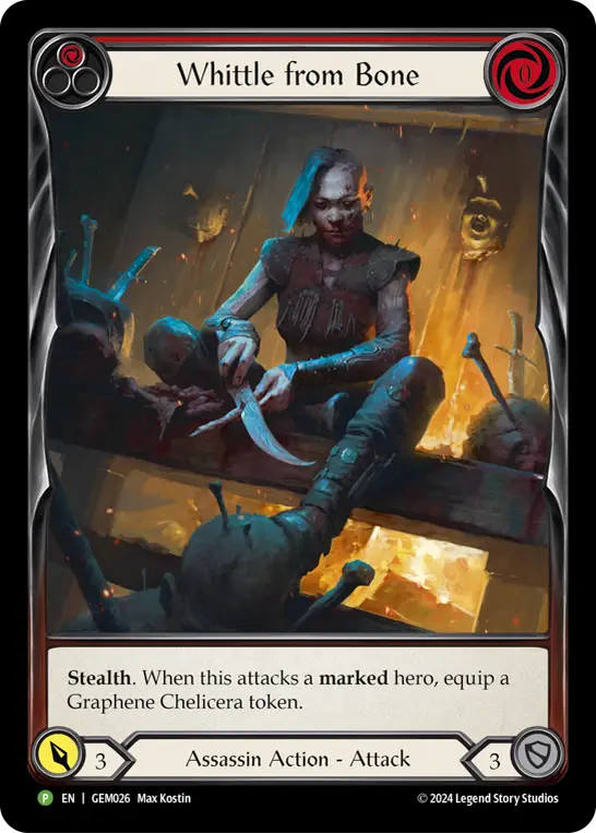 Whittle from Bone — Rainbow Foil
