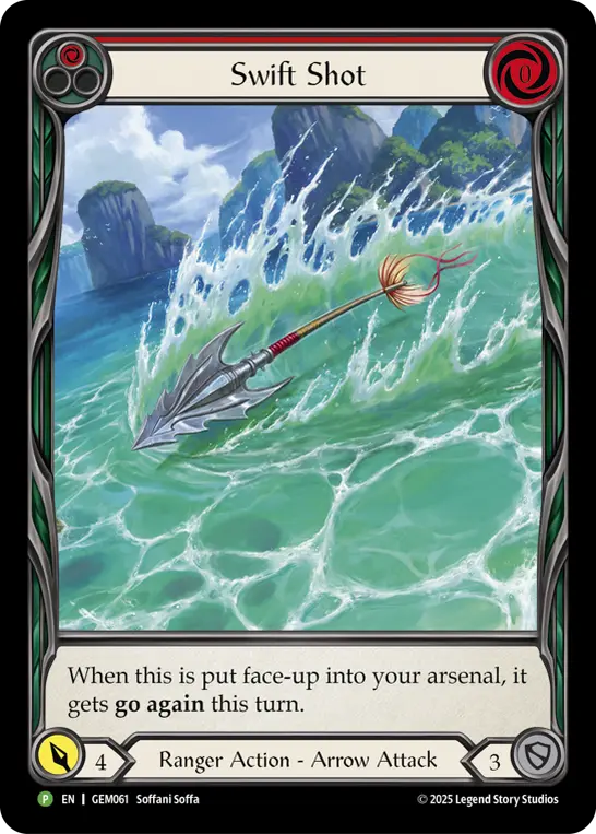 Swift Shot — Rainbow Foil