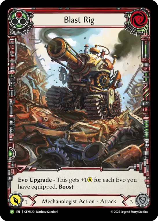Blast Rig — Rainbow Foil