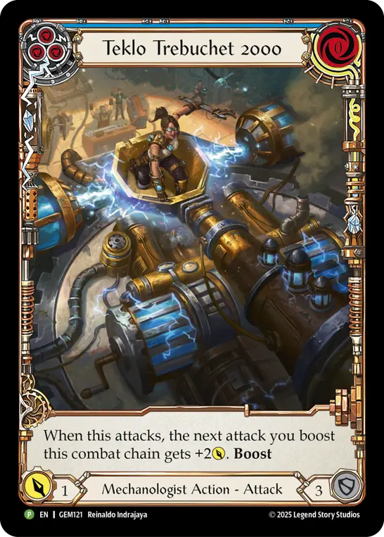 Card image of Teklo Trebuchet 2000 (Blue)